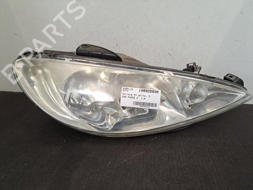 Højre forlygte PEUGEOT 206 Hatchback (2A/C) 1.4 HDi eco 70 (68 hp) 28392010
