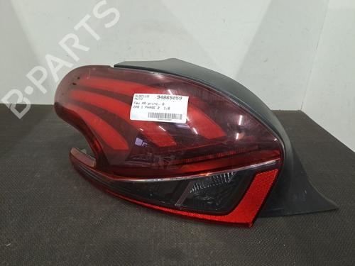 Used Left taillight PEUGEOT 208 I (CA_, CC_) 1.6 HDi / BlueHDi 75 (75 hp) 28398260