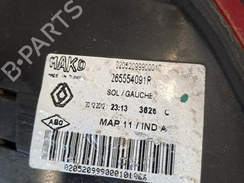 Used Left taillight Left taillight RENAULT CLIO IV (BH_) 1.5 dCi 75 (75 hp) 28389286 28389286