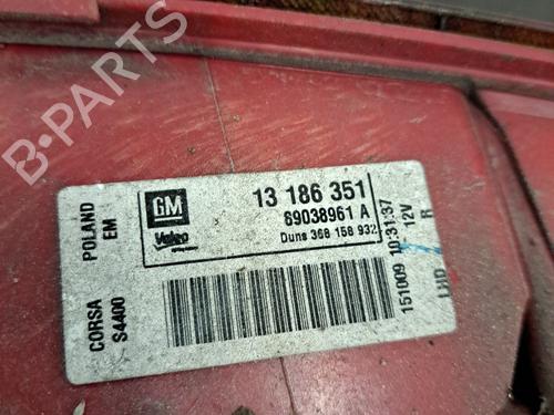 Used Right taillight Right taillight OPEL CORSA D (S07) 1.3 CDTI (L08, L68) (90 hp) 28398307 28398307