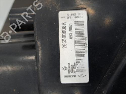Used Right taillight RENAULT MEGANE III Coupe (DZ0/1_) 1.5 dCi (DZ09, DZ0D, DZ1F, DZ1G, DZ14, DZ29) (110 hp) 28408423