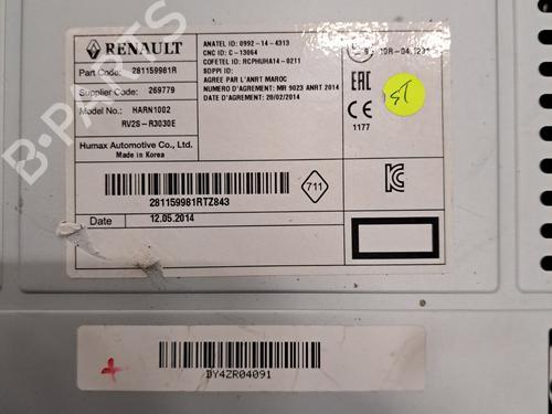 Used Radio Radio RENAULT CLIO IV (BH_) 1.5 dCi 75 (75 hp) 28401317 28401317