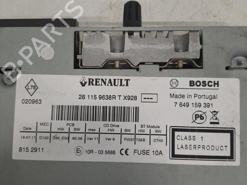 Radio RENAULT MEGANE III Hatchback (BZ0/1_, B3_) 1.5 dCi (BZ09, BZ0D, BZ1W, BZ29, BZ14) | BP28402142E6 