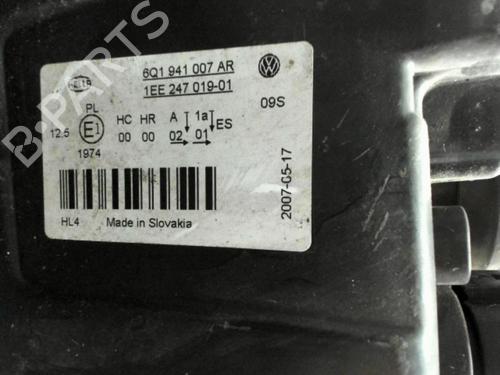 Left headlight VW POLO IV (9N_, 9A_) 1.4 TDI | BP28394447C28 