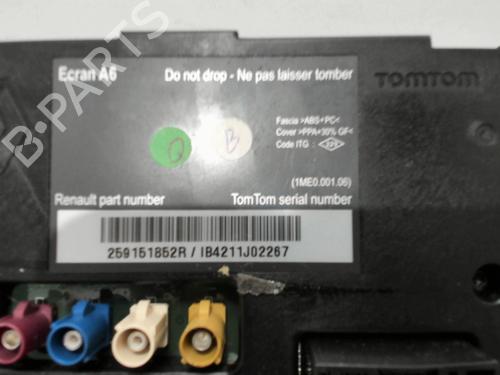 Display monitor RENAULT CLIO III (BR0/1, CR0/1) 1.5 dCi (BR17, CR17) | BP28394573C48