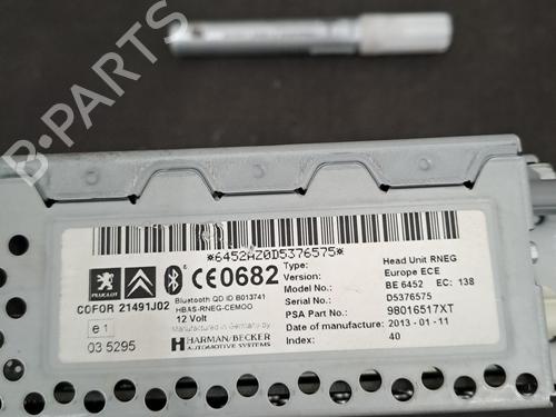 Radio CITROËN C8 (EA_, EB_) 2.0 HDi 165 | BP29735610E6 