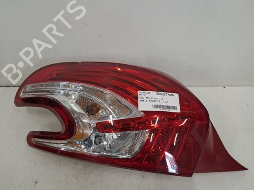 Used Left taillight PEUGEOT 208 I (CA_, CC_) 1.2 VTI 82 (82 hp) 28404410