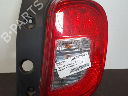Used Right taillight NISSAN MICRA IV (K13K, K13KK) 1.2 (80 hp) 28406676
