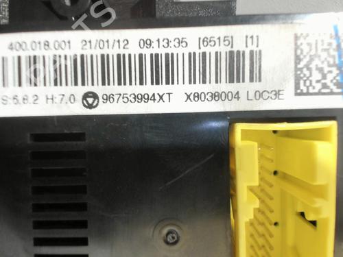 Climate control CITROËN C3 II (SC_) 1.4 HDi 70 (SC8HZC, SC8HR0, SC8HP4) | BP28393757I5 