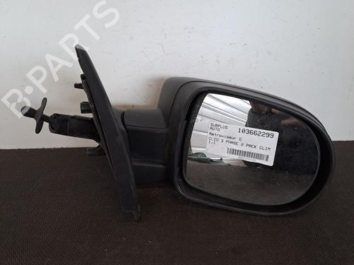 Used Right mirror RENAULT CLIO III (BR0/1, CR0/1) 1.2 16V (BR02, BR0J, BR11, CR02, CR0J, CR11) (75 hp) 28395638