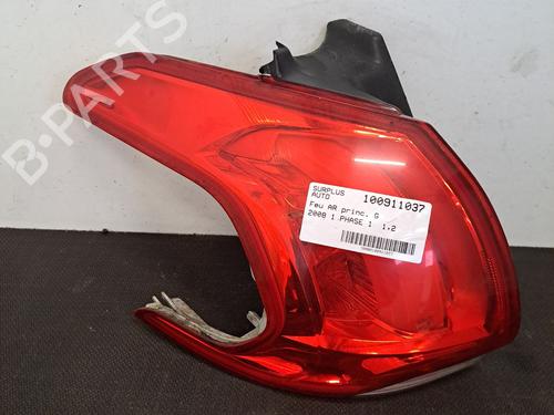 Used Left taillight PEUGEOT 2008 I (CU_) 1.2 VTi (82 hp) 28390280