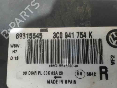 Højre forlygte VW PASSAT B6 (3C2) 2.0 TDI 16V | BP28410521C29