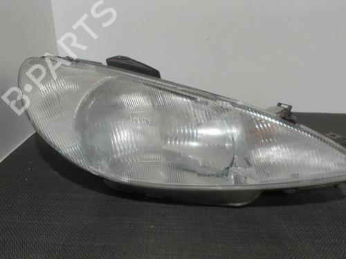 Used Right headlight PEUGEOT 206 Hatchback (2A/C) 2.0 HDI 90 (90 hp) 28410519