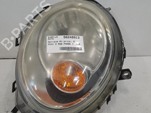 Used Left headlight MINI MINI (R56) Cooper D (109 hp) 28398603