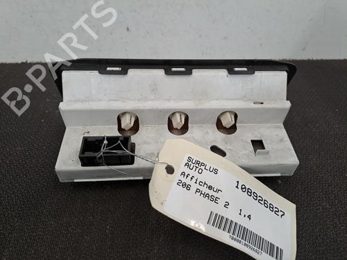 Display monitor PEUGEOT 206 Hatchback (2A/C) 1.4 HDi eco 70 | BP28392012C48
