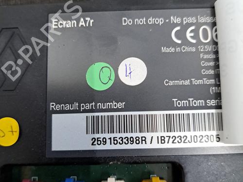 Display monitor RENAULT LAGUNA III (BT0/1) 2.0 dCi (BT07, BT0J, BT14, BT1A, BT1S) | BP30171616C48 