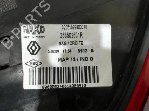 Right taillight RENAULT CLIO IV (BH_) 1.5 dCi 75 | BP28393988C35