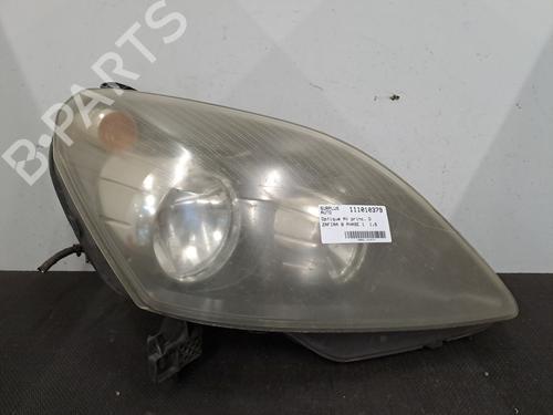 Used Right headlight OPEL ZAFIRA / ZAFIRA FAMILY B (A05) 1.9 CDTI (M75) (150 hp) 28808915