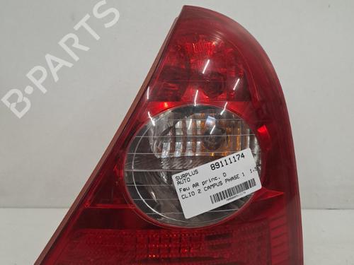 Used Right taillight RENAULT CLIO II (BB_, CB_) 1.5 dCi (B/C2J) (68 hp) 28398749