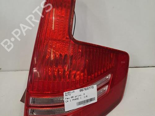 Højre baglygte CITROËN C4 I (LC_) 1.6 HDi (109 hp) 28410133