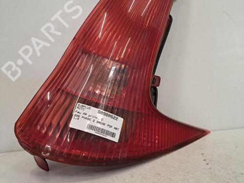 Used Right taillight PEUGEOT 206 SW (2E/K) 1.4 HDi (68 hp) 28392971