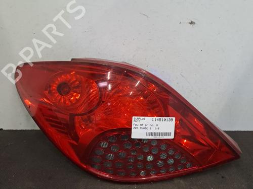 Used Left taillight PEUGEOT 207 (WA_, WC_) 1.6 HDi (90 hp) 30153431