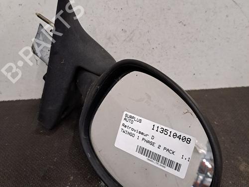 Używane Lusterko boczne prawe RENAULT TWINGO I (C06_) 1.2 (C066, C068) (58 hp) 29983116