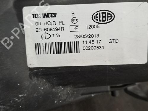 Left headlight DACIA SANDERO II TCe 90 (B8M1, B8MA, B8AC) | BP29275153C28 