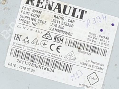 Used Radio Radio DACIA SANDERO II TCe 90 (B8M1, B8MA, B8AC) (90 hp) 33935318 33935318