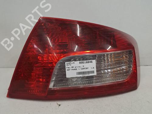 Used Right taillight PEUGEOT 407 (6D_) 1.6 HDi 110 (6D9HZC, 6D9HYC) (109 hp) 28398706