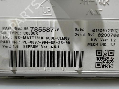 Used Instrument cluster PEUGEOT 208 I (CA_, CC_) 1.6 HDi (92 hp) 28410578