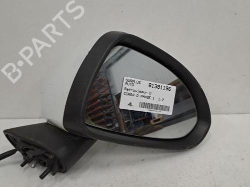 Right mirror OPEL CORSA D (S07) 1.3 CDTI (L08, L68) | BP28390718C27