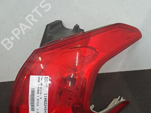 Used Right taillight PEUGEOT 2008 I (CU_) 1.2 VTi (82 hp) 28408620