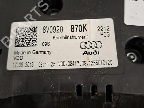 Instrument cluster AUDI A3 Sportback (8VA, 8VF) 2.0 TDI | BP29887176C47