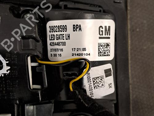 Used Left tailgate light Left tailgate light OPEL ZAFIRA TOURER C (P12) 2.0 CDTi (75) (170 hp) 28409297 28409297