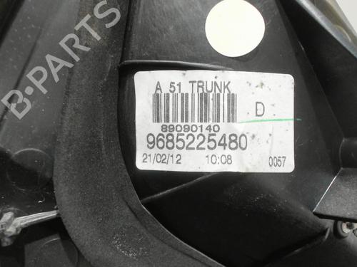 Højre baklys, luke CITROËN C3 II (SC_) 1.4 HDi 70 (SC8HZC, SC8HR0, SC8HP4) (68 hp) 28393762