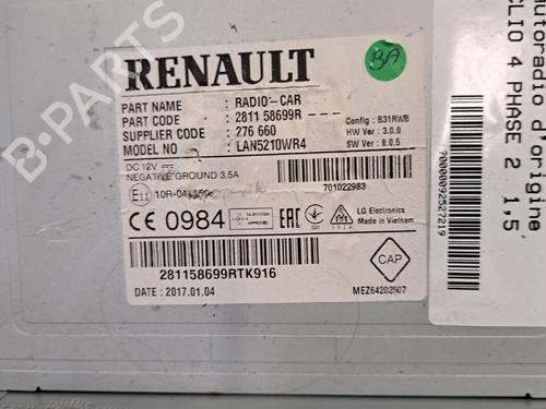Radio RENAULT CLIO IV (BH_) 1.5 dCi 90 | BP28404176E6