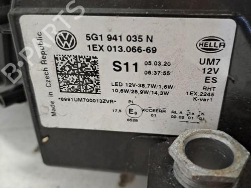 Left headlight VW GOLF VII (5G1, BQ1, BE1, BE2) 1.4 GTE Hybrid | BP28401690C28 