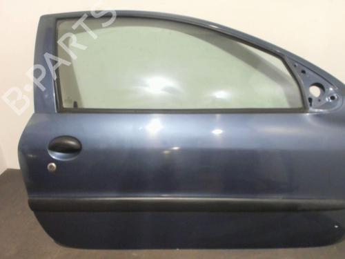 Right front door PEUGEOT 206 Hatchback (2A/C) 1.9 D | BP28399536C3