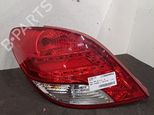 Used Left taillight PEUGEOT 207 (WA_, WC_) 1.4 HDi (68 hp) 30471297