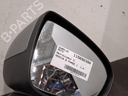 Used Right mirror OPEL MERIVA B MPV (S10) 1.4 (75) (120 hp) 30471335