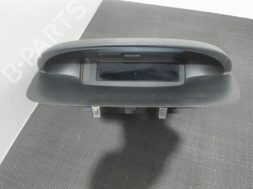 Multifunctionele display RENAULT MEGANE III Hatchback (BZ0/1_, B3_) 1.5 dCi (BZ09, BZ0D, BZ1W, BZ29, BZ14) (110 hp) 28405118