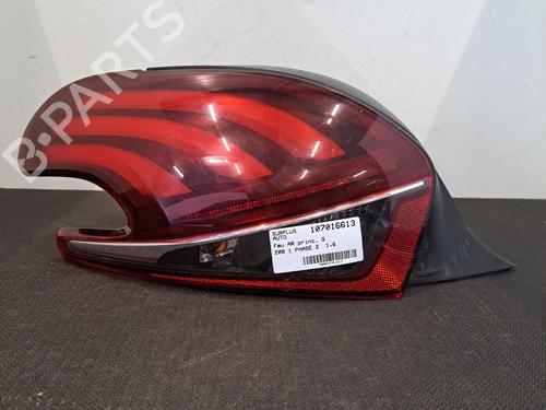 Used Left taillight PEUGEOT 208 I (CA_, CC_) 1.6 HDi / BlueHDi 75 (75 hp) 28389452