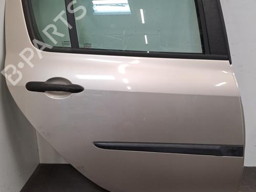 Used Right rear door RENAULT CLIO III (BR0/1, CR0/1) 1.2 16V (BR02, BR0J, BR11, CR02, CR0J, CR11) (75 hp) 28406087