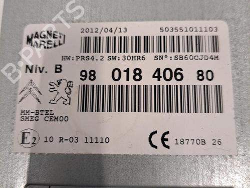 Radio PEUGEOT 208 I (CA_, CC_) 1.4 HDi | BP28408488E6