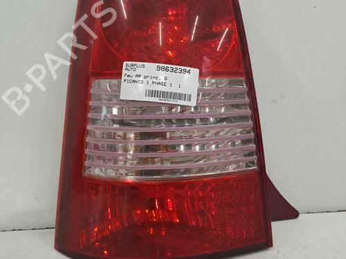 Used Left taillight KIA PICANTO I (SA) 1.0 (61 hp) 28397950