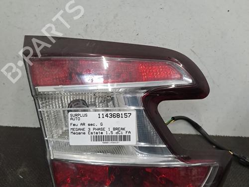 Used Left tailgate light RENAULT MEGANE III Grandtour (KZ0/1) 1.5 dCi (KZ0C, KZ1A) (90 hp) 30153425