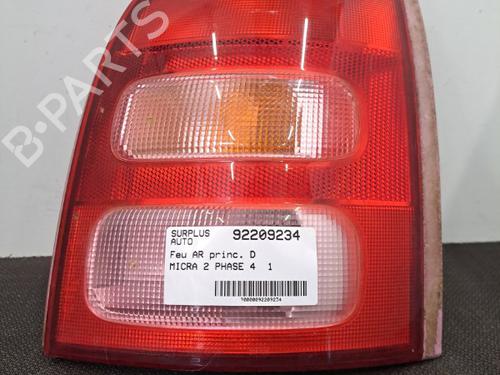 Used Right taillight NISSAN MICRA II (K11) 1.0 i 16V (K11) (60 hp) 28409653