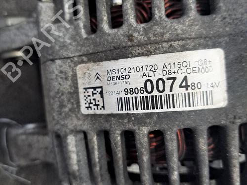 Generator Generator CITROËN C3 II (SC_) 1.0 VTi 68 (68 hp) 37201434 37201434