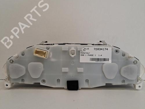 Instrument cluster PEUGEOT 208 I (CA_, CC_) 1.4 HDi | BP28396958C47